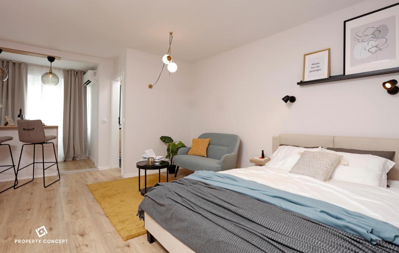 Bright & Relaxing Stay Studio Bucarest Exterior foto